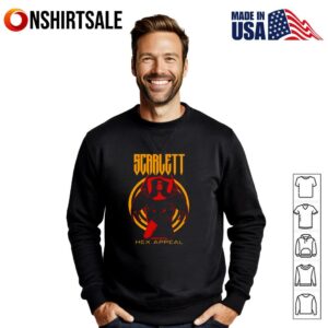 Scarlett Bordeaux Hex appeal T Shirt 3