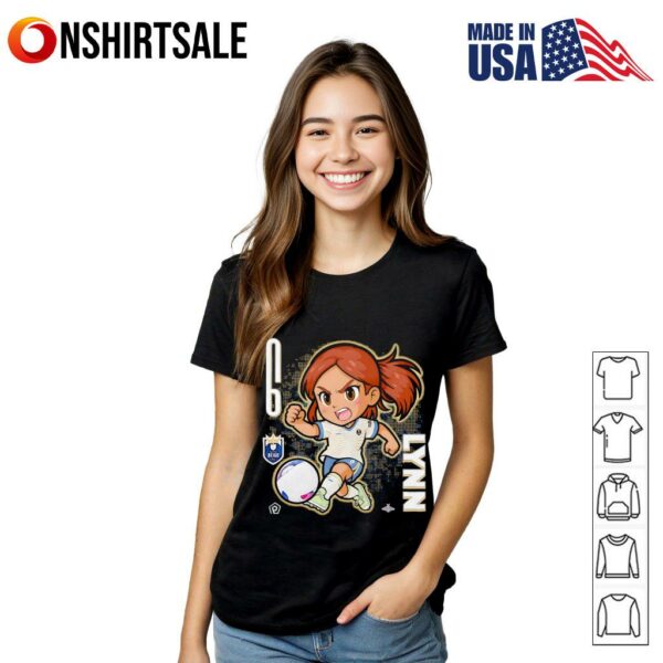Seattle Reign FC Lynn Biyendolo chibi cartoon T-Shirt