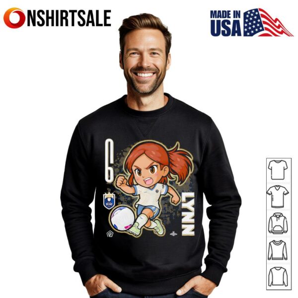 Seattle Reign FC Lynn Biyendolo chibi cartoon T-Shirt