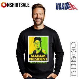 Seattle Storm Madam President Nneka Ogwumike poster T Shirt 3