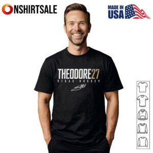 Shea Theodore Vegas Elite signature T-Shirt