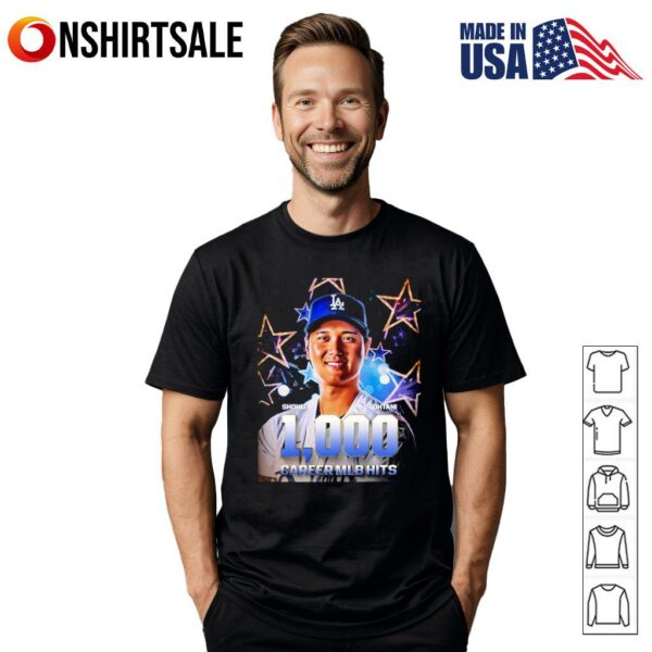 Shohei Ohtani 1000 career MLB hits T-Shirt