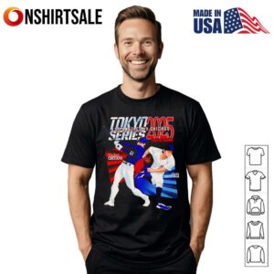 Shohei Ohtani vs Shota Imanaga 2025 Tokyo Series graphic T-Shirt