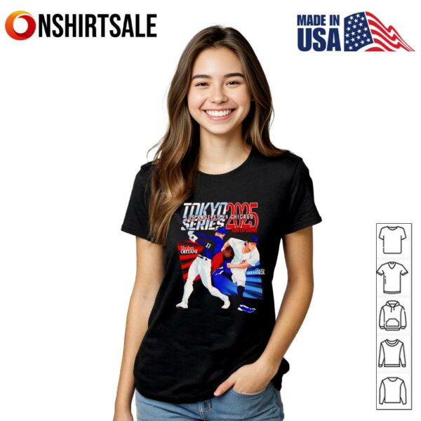 Shohei Ohtani vs Shota Imanaga 2025 Tokyo Series graphic T-Shirt