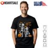 Spinosaurus Dinosaur Playing Electric Guitar Funny T-Shirt