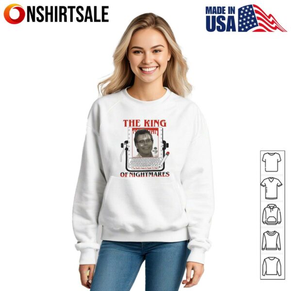 Stephen King the King of nightmares T-Shirt