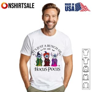 Stitch It’s just a bunch of Hocus Pocus T-Shirt