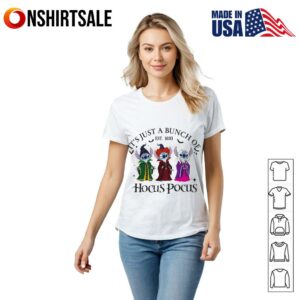 Stitch Its just a bunch of Hocus Pocus T Shirt 2