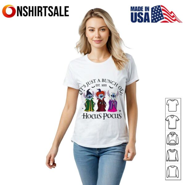 Stitch It’s just a bunch of Hocus Pocus T-Shirt