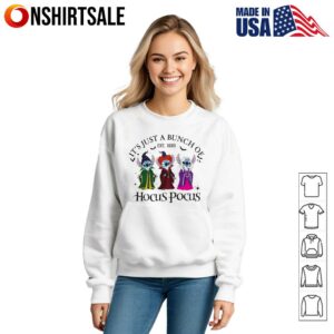 Stitch Its just a bunch of Hocus Pocus T Shirt 3