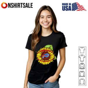 Sunflower Buffalo Bills T Shirt 3