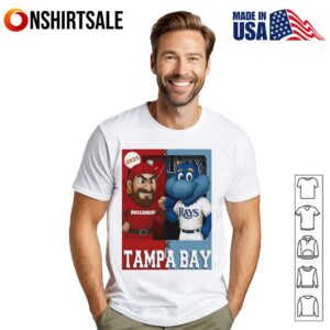 Tampa Bay Buccaneers and Tampa Bay Rays mascot play card T-Shirt