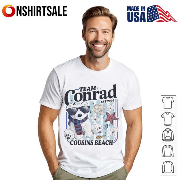 Team Conrad Cousins Beach T-shirt