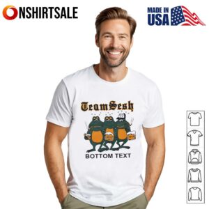 Team Sesh Bottom Text Frog T-Shirt
