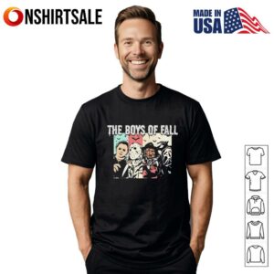 The Boys of Fall Shirt Halloween Jason Ghostface Myers Freddie Graphic T-Shirt