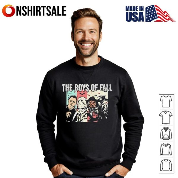 The Boys of Fall Shirt Halloween Jason Ghostface Myers Freddie Graphic T-Shirt