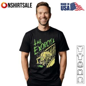 The Exorcist Halloween Horror Classic Movie Graphic T-Shirt