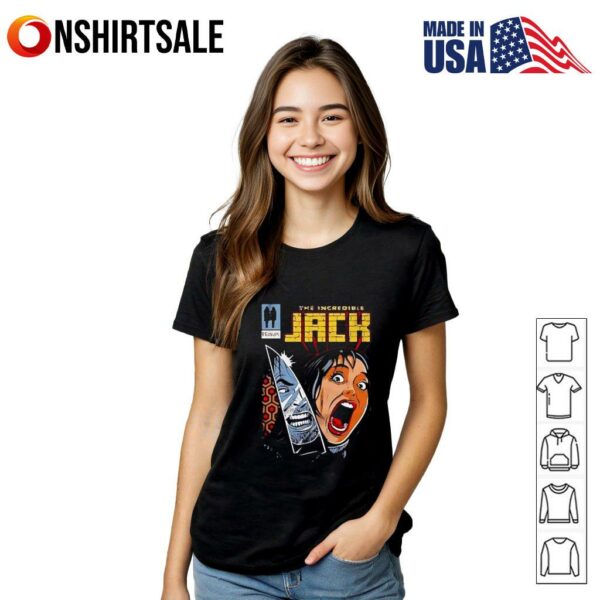 The Shining Funko Jack Horror Movie Graphic Design T-Shirt