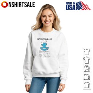 The Smurfs I know I swear a lot I am very sorry I'll try to be good T Shirt 3