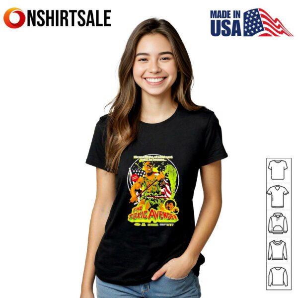 The toxic avenger mop boy he was 98 lbs of solid nefd until because T-Shirt