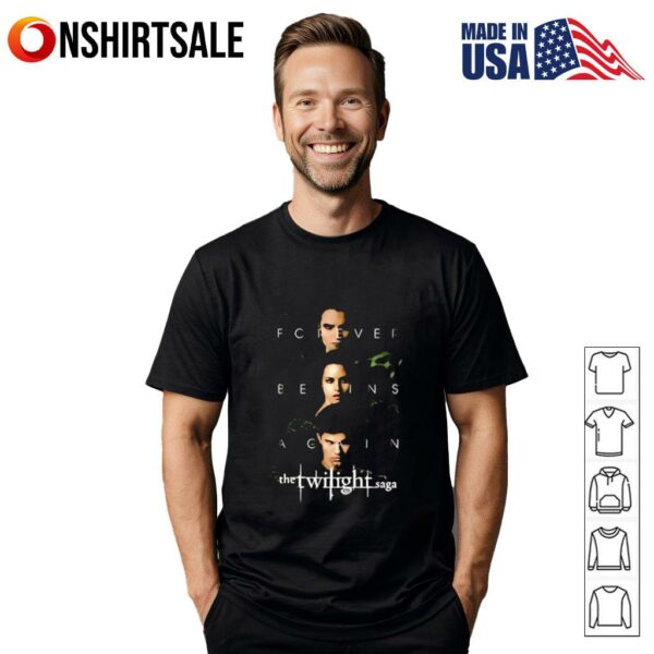The twilight saga forever begins again movie T-Shirt