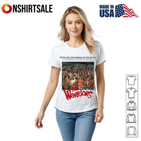 These are the armies of the night The Warriors T-Shirt