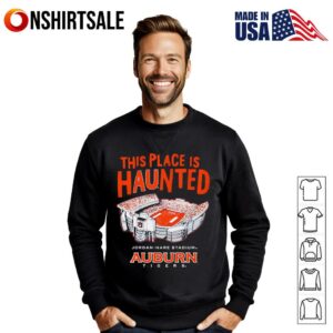 This Place Is Haunted Auburn Tigers T Shirt 3