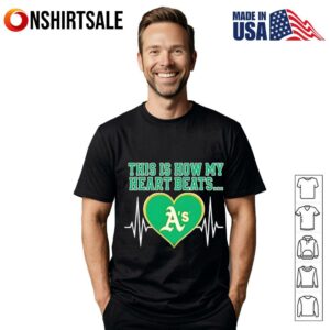 This is How My Heart Beats Athletics T-Shirt