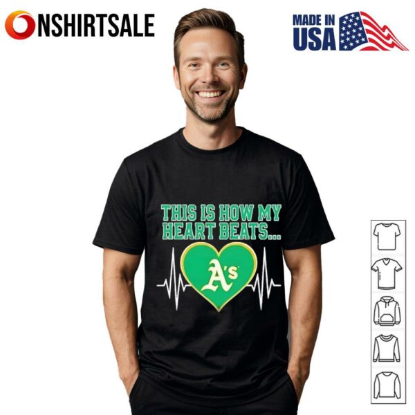 This is How My Heart Beats Athletics T-Shirt