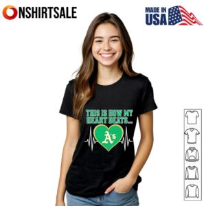 This is How My Heart Beats Athletics T Shirt 2