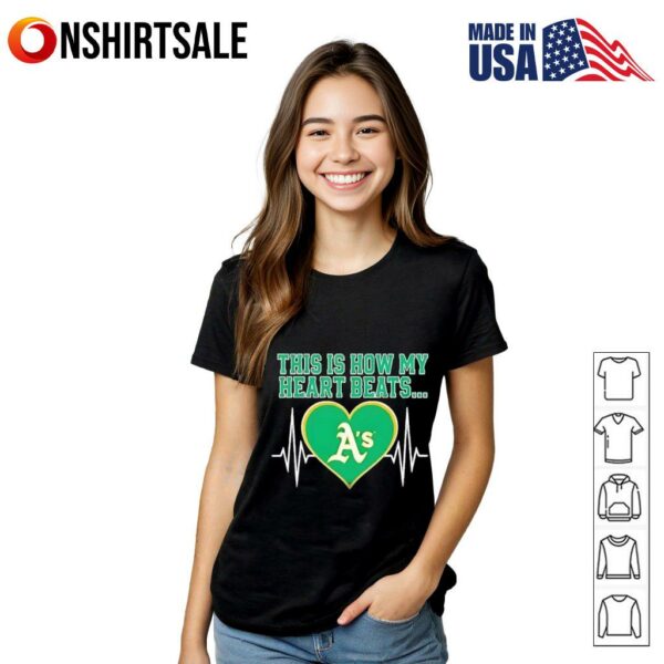 This is How My Heart Beats Athletics T-Shirt