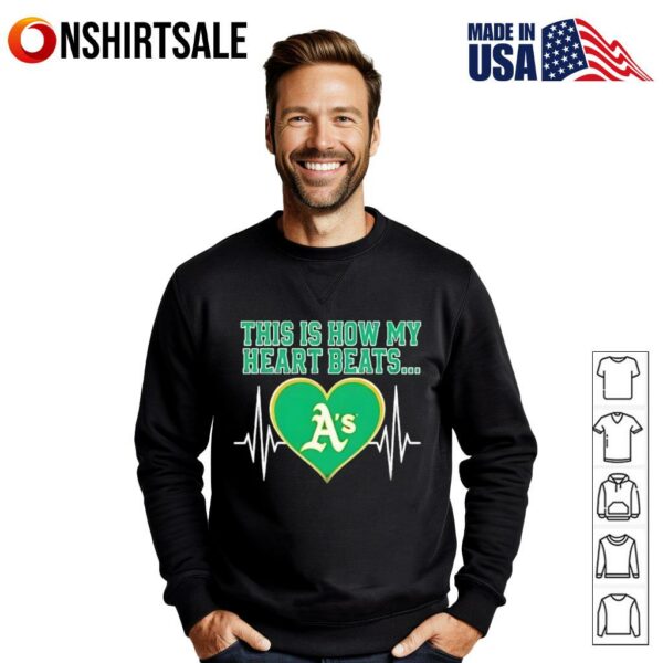 This is How My Heart Beats Athletics T-Shirt