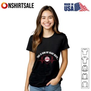 This is How My Heart Beats Cleveland Guardians T Shirt 2