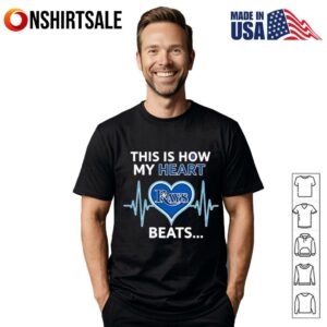 This is How My Heart Beats Tampa Bay Rays T-Shirt