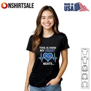 This is How My Heart Beats Tampa Bay Rays T Shirt 2
