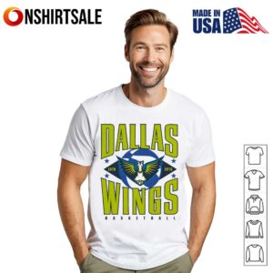 Throwback Dallas Wings basketball estd 2016 T-Shirt