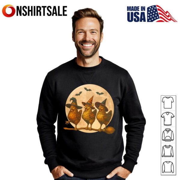 Tonight We Fly Chicken Witch T-Shirt