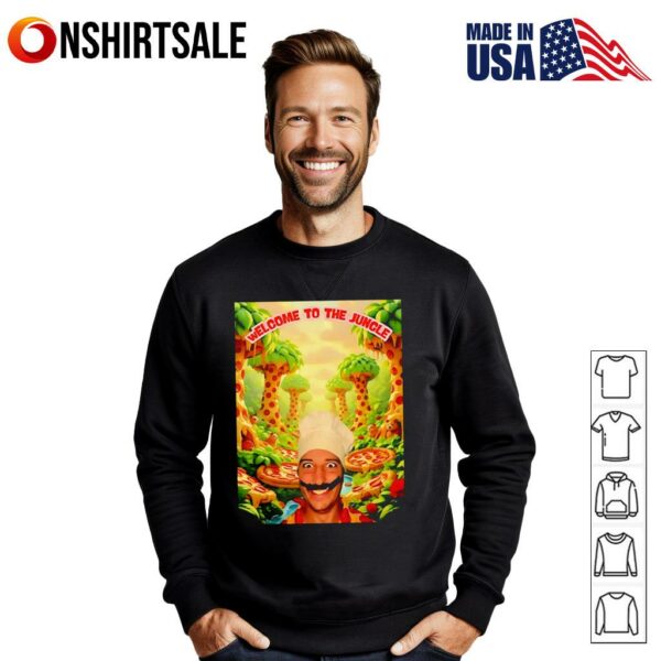 Tony Pepperoni Welcome to the jungle pizza T-Shirt