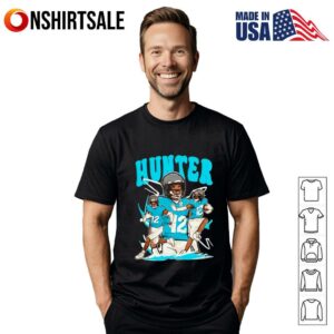 Travis Hunter Cartoon Style Jacksonville Football T-Shirt