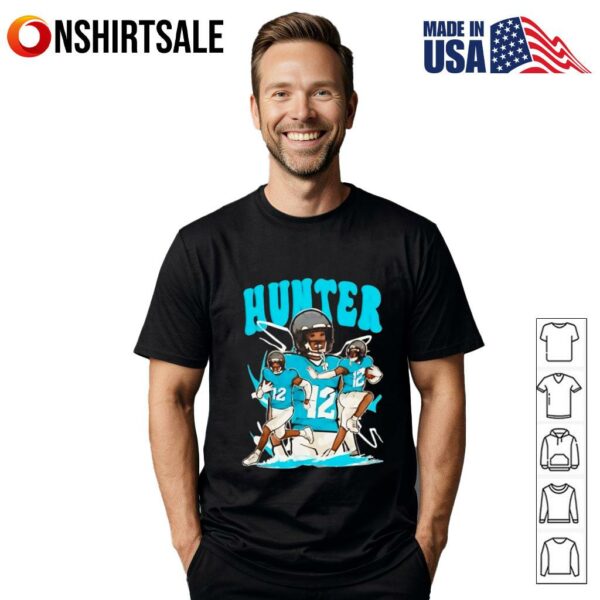 Travis Hunter Cartoon Style Jacksonville Football T-Shirt
