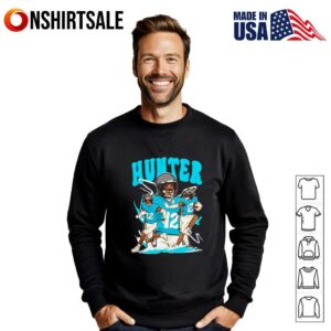 Travis Hunter Cartoon Style Jacksonville Football T Shirt 2