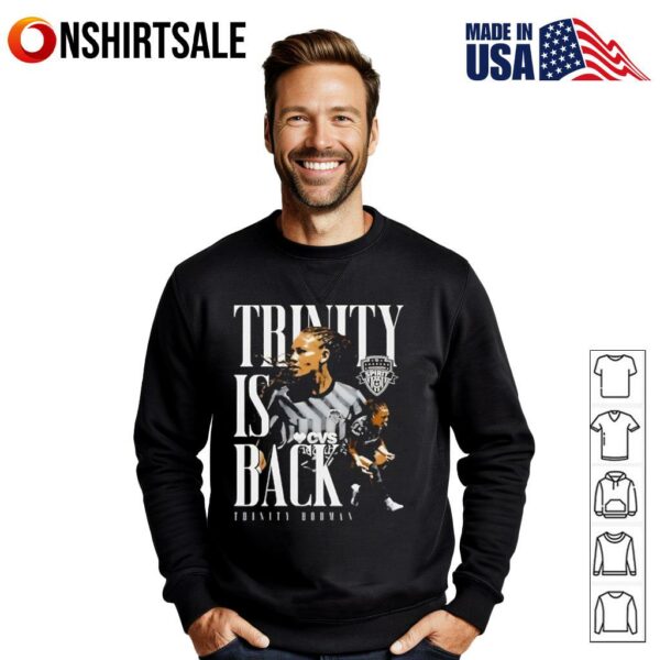 Trinity Rodman Washington Spirit Trinity Is Back retro T-Shirt