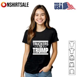 Truckers for Trump T Shirt 2