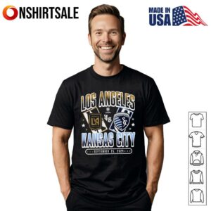 U.S. Open Cup LAFC vs Sporting Kansas City match up T-Shirt