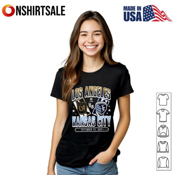 U.S. Open Cup LAFC vs Sporting Kansas City match up T-Shirt