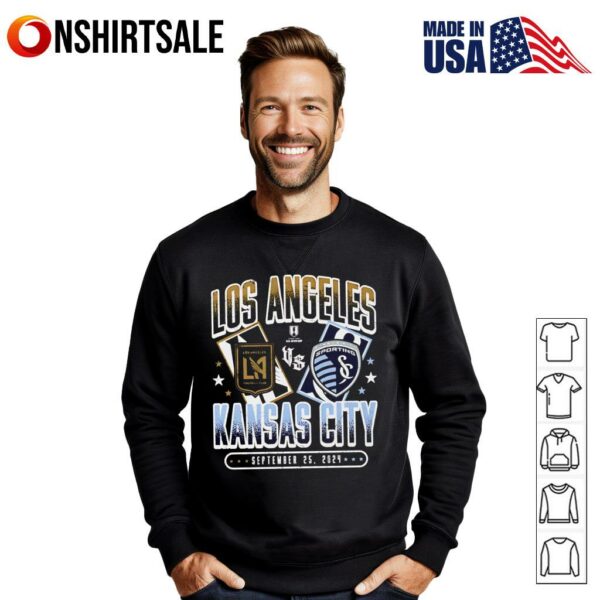 U.S. Open Cup LAFC vs Sporting Kansas City match up T-Shirt