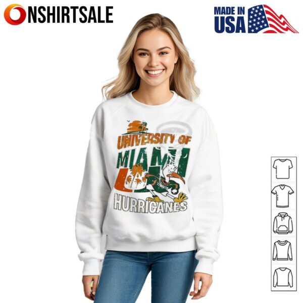 University Of Miami Hurricanes graphic vintage T-Shirt