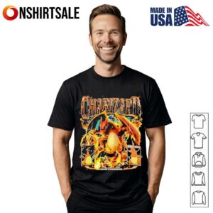 Vintage Pokemon charizard game changers T-Shirt