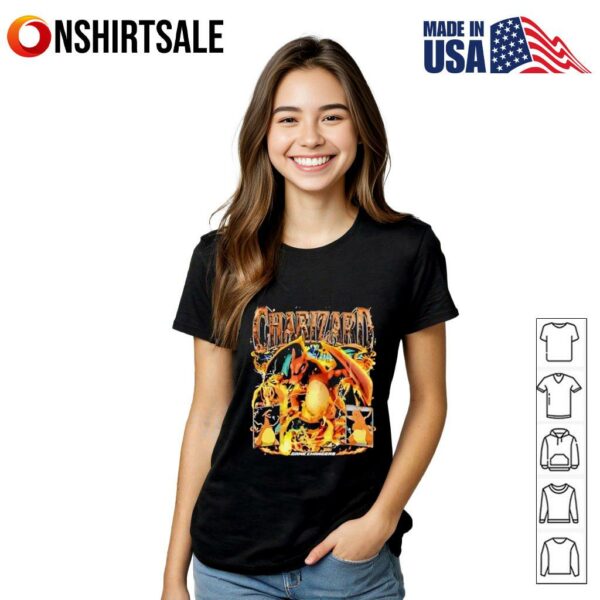Vintage Pokemon charizard game changers T-Shirt