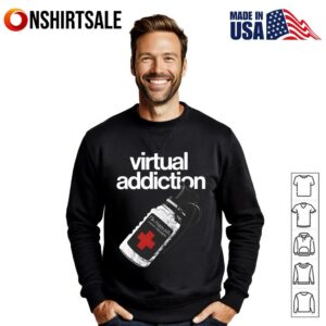 Virtual Addiction The Happy Pills T Shirt 3